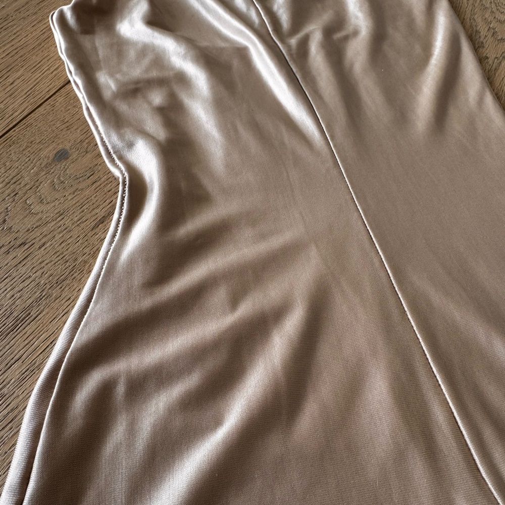 SPANX Nude Open Bust Mid-thigh Bodysuit Shape wear Large - Picture 4 of 7